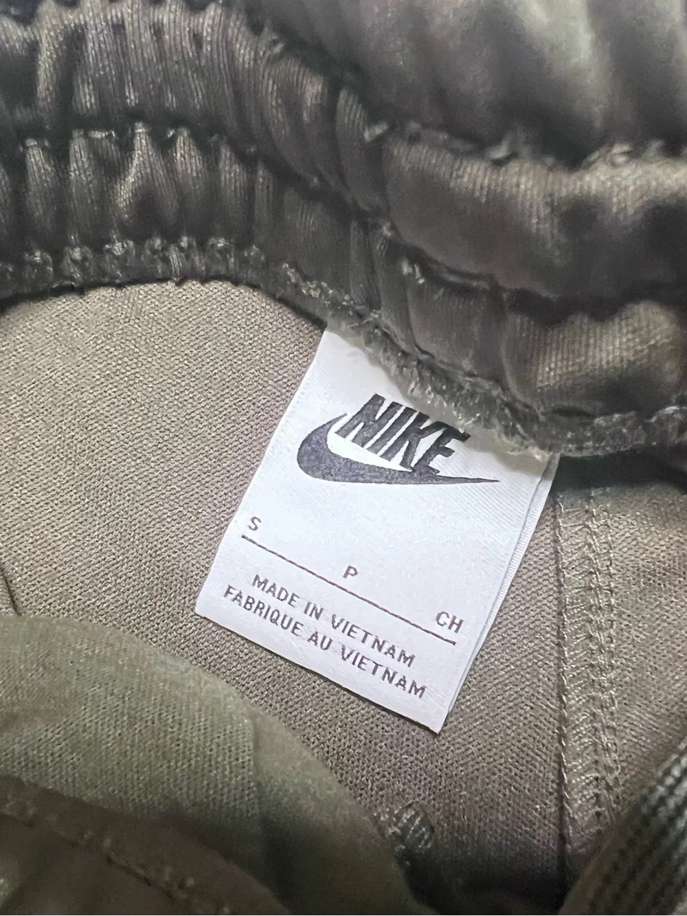Nike Kids Olive Green Camo Track Jacket and Joggers